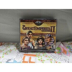 The Great Empires Collection 2 PC Games, Cesar 3, Zeus Master Of Olympus,Pharaoh